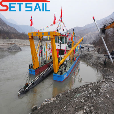 Hydrocyclone Cyclone Tipo 12 Inch Cutter Suction Sand Dredger per il fiume 53 Meter Head
