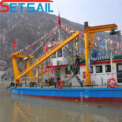 Hydrocyclone Cyclone Tipo 12 Inch Cutter Suction Sand Dredger per il fiume 53 Meter Head