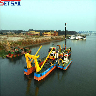 Dredger a aspirazione a 12 pollici con flusso d'acqua di 2000 m3 Servizio post-vendita a vita
