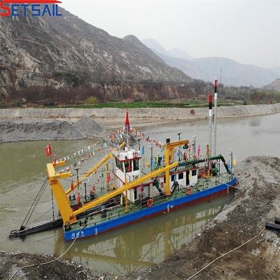 Dredger a aspirazione a 12 pollici con flusso d'acqua di 2000 m3 Servizio post-vendita a vita