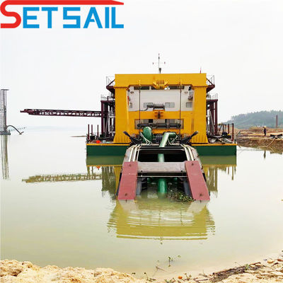Dredger ad aspirazione a motore diesel a 12 pollici per l'estrazione di sabbia fluviale