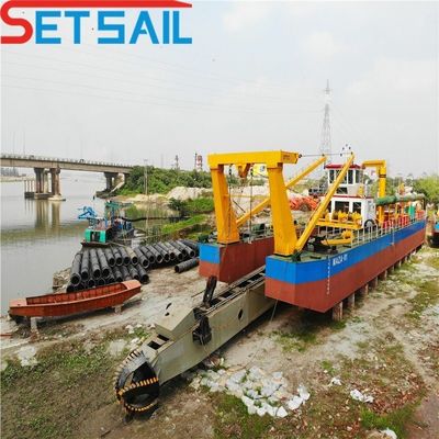 Dredger ad aspirazione a motore diesel a 12 pollici per l'estrazione di sabbia fluviale