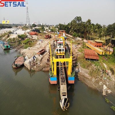 Dredger ad aspirazione da 12 pollici per l'estrazione di sabbia fluviale