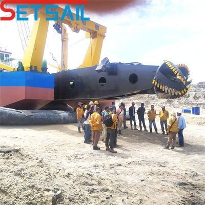 Dredger di sabbia fluviale con pompa di sabbia a taglio idraulico