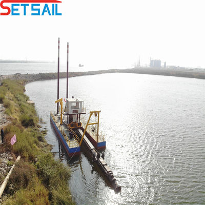 Dredger di aspirazione a taglio personalizzato con soluzione di dragaggio a testa di taglio a controllo idraulico