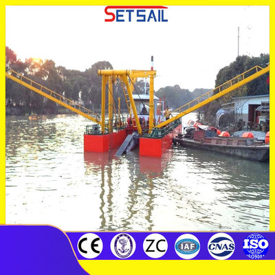 120 tonnellate Peso totale 31 metri 12 pollici Cutter Suction Dredging River Sand Boat per il fango del lago