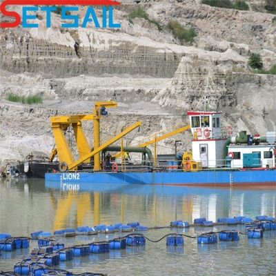 Macchine di dragaggio della sabbia a aspirazione da 12 pollici con Rexroth idraulica e testa da 53 metri