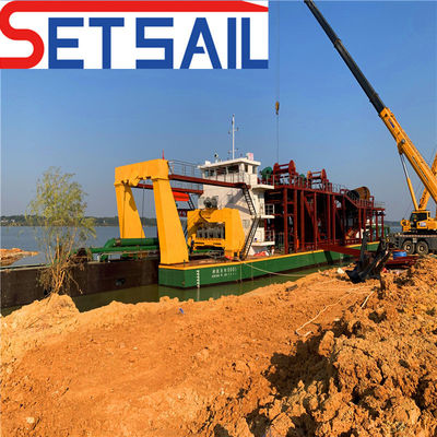 Rexroth Parker Hydraulic Small Cutter Suction Sand Dredging Machine per pulire il serbatoio