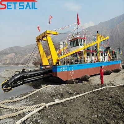 Dredger a aspirazione da 10 pollici con motore diesel e diametro della testa da taglio di 1200 mm