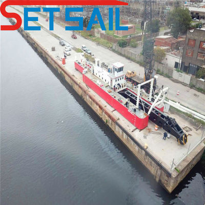 Doppia pompa di fango Dredger di sabbia Cummins 160kw-3000kw Power Cutter Head Suction Pump