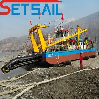 Doppia pompa di fango Dredger di sabbia Cummins 160kw-3000kw Power Cutter Head Suction Pump