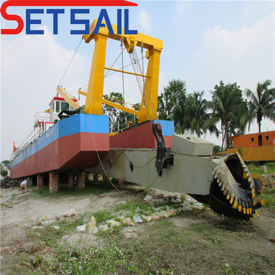 Dredger di sabbia e ghiaia con 1000 mm-5000 mm di diametro della testa di taglio