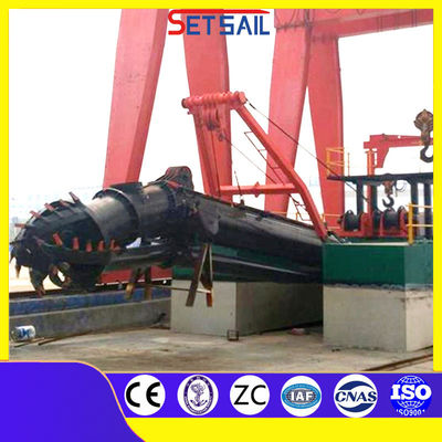 1000 metri Distanza di scarico 10 pollici Cutter Suction Lake Sand Dredger con idrociclone
