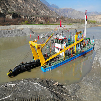 53 Meter Head Full 10 Inch Cutter Suction Dredger Costo di spedizione e sistema di mornitoring