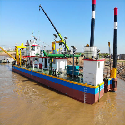 53 Meter Head Full 10 Inch Cutter Suction Dredger Costo di spedizione e sistema di mornitoring