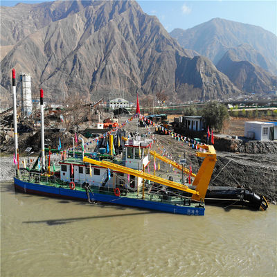 53 Meter Head Full 10 Inch Cutter Suction Dredger Costo di spedizione e sistema di mornitoring