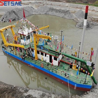 Potenza diesel Tipo 10 pollici Tagliatore Serbatoio di aspirazione Bagnatrice di sabbia 31,1 Meter Lunghezza totale