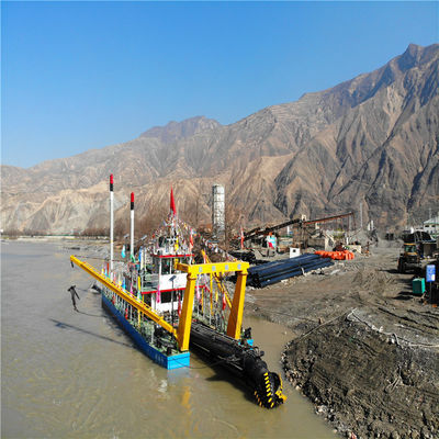 Dredger di aspirazione da 10 pollici per attrezzature di dragaggio professionali di fiume lago