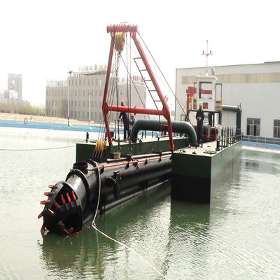 Dredger di aspirazione da 10 pollici per attrezzature di dragaggio professionali di fiume lago