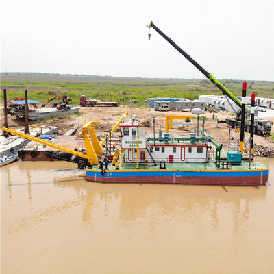 Dredger di aspirazione da 10 pollici per attrezzature di dragaggio professionali di fiume lago
