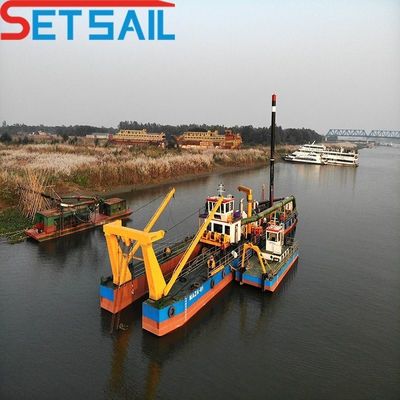 Motore diesel 10 pollici Cutter Aspirazione attrezzatura di dragaggio con pompa di sabbia Shijiazhuang