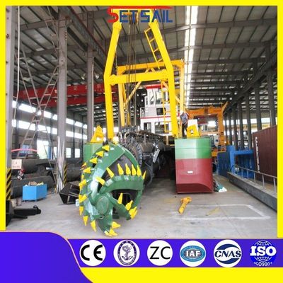 Pagamento iniziale Fabbricazione Fabbricato 10 pollici Cutter Suction Dredger Altura totale 1,48 metri