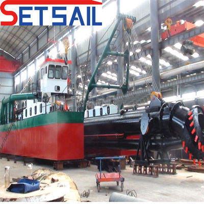 68000.000kg Pacchetto Peso lordo 10 pollici Cutter Suction Dredger con motore diesel
