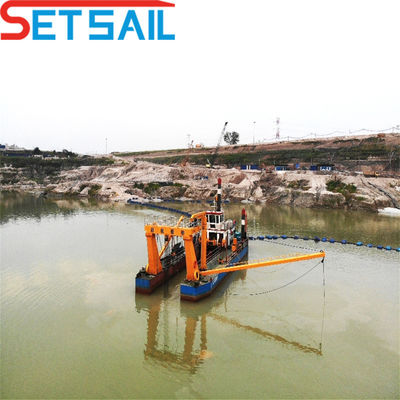 1500m3 Tagliatore di flusso d'acqua Scavatrice di aspirazione per progetto minerario in applicazioni marine