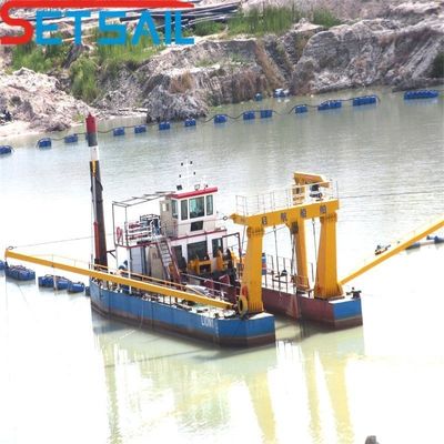 10 pollici Cutter Suction Sand Dredger doppia testa di taglio per l' elevata capacità di dragaggio della sabbia