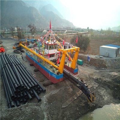 8 pollici motore Diesel Cutter Suction Dredger pacchetto Dimensione 3100.00cm * 500.00cm * 200.00cm