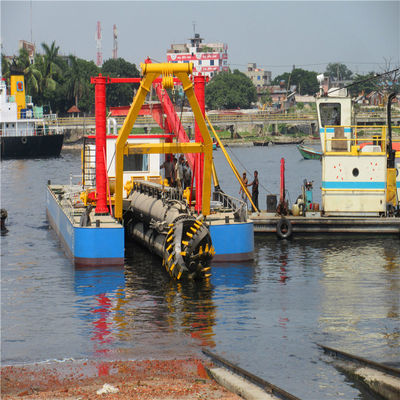 8 pollici motore Diesel Cutter Suction Dredger pacchetto Dimensione 3100.00cm * 500.00cm * 200.00cm