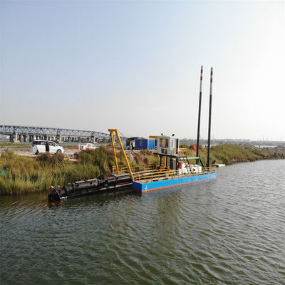 8 pollici motore Diesel Cutter Suction Dredger pacchetto Dimensione 3100.00cm * 500.00cm * 200.00cm