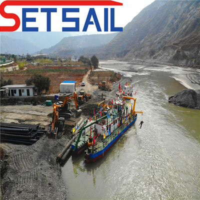 Warman Technology Rexroth Tagliatore idraulico Dredger ad aspirazione Equipaggiamento con stazione di rinforzo