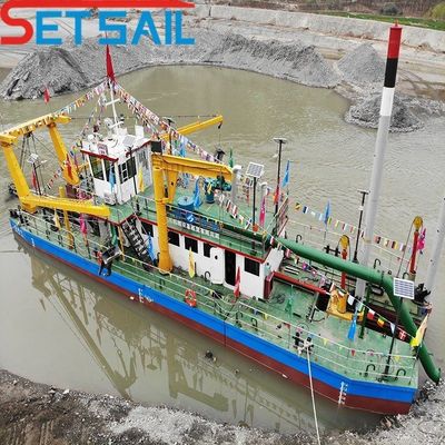Weichai Diesel Engine 8 Inch Cutter Suction Dredger per un servizio post-vendita permanente