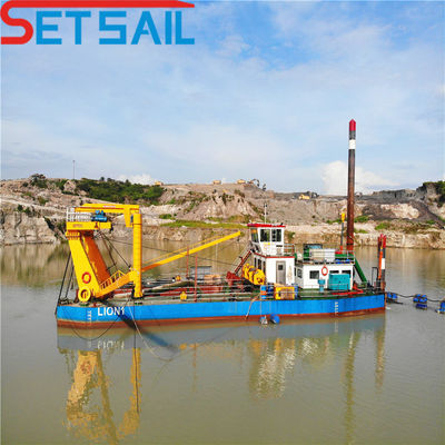 Weichai Diesel Engine 8 Inch Cutter Suction Dredger per un servizio post-vendita permanente