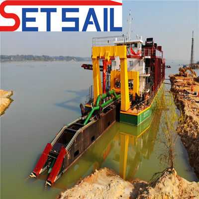 Dredger di aspirazione con compressione idraulica