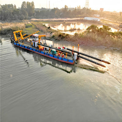 Dredger di aspirazione da 8 pollici per il pompaggio di sabbia fluviale Servizio post-vendita a vita