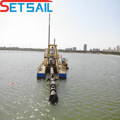Tipo di slot CTN Motore diesel personalizzato Pompa idraulica 8 pollici Cutter Suction Sand Boat
