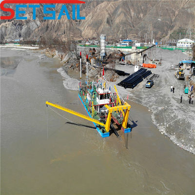 Tipo di slot CTN Motore diesel personalizzato Pompa idraulica 8 pollici Cutter Suction Sand Boat