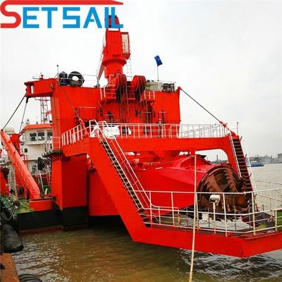 Tipo di slot CTN Motore diesel personalizzato Pompa idraulica 8 pollici Cutter Suction Sand Boat