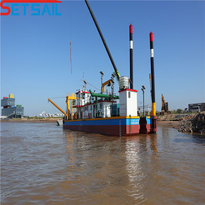 Larghezza totale 5,5 metri Personalizzato realizzato in 8 pollici River Sand Dredger