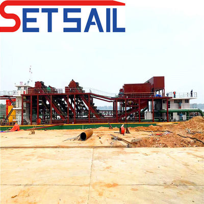 Motore diesel Power Cutter Suction Digging Dredger con funzionalità di personalizzazione