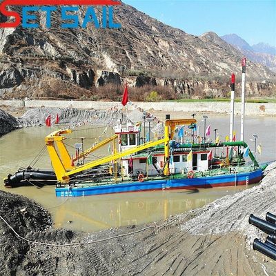 Scavatrice di sabbia a aspirazione da 8 pollici per il fiume CTN slot tipo Cummins motore principale 230kw