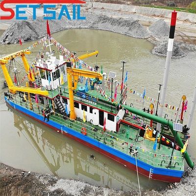 Scavatrice di sabbia a aspirazione da 8 pollici per il fiume CTN slot tipo Cummins motore principale 230kw