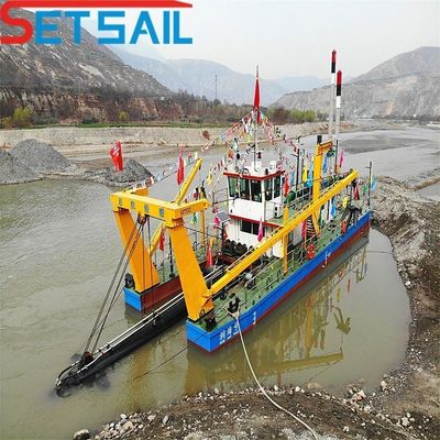 Scavatrice di sabbia a aspirazione da 8 pollici per il fiume CTN slot tipo Cummins motore principale 230kw