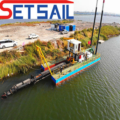 Rexroth sistema idraulico Cutter Suction Dredging Machine con pompa subacquea e flussometro