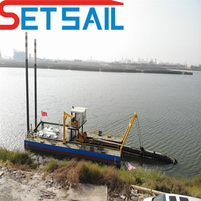 Versatile Siemens PLC Cutter Suction Sand Dredging Machinery con motore diesel