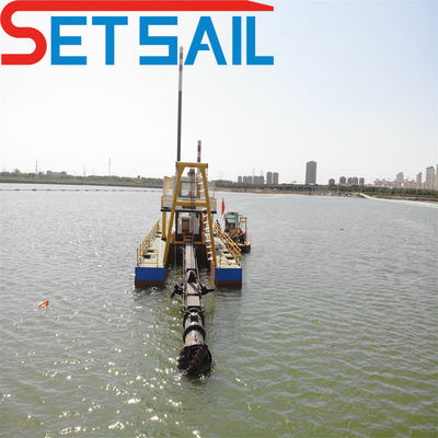 Versatile Siemens PLC Cutter Suction Sand Dredging Machinery con motore diesel