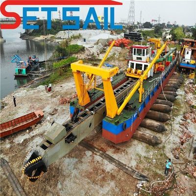 16-46m lunghezza totale macchina per draghe a aspirazione a taglio idraulico per il mercato della Malesia