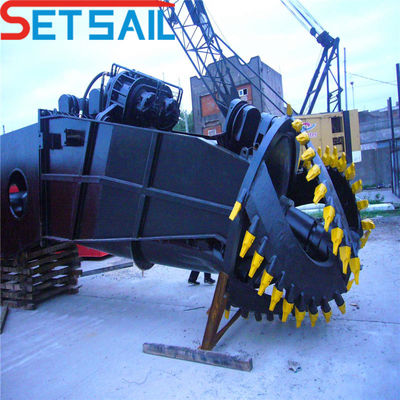 Scavatrice di aspirazione avanzata da 8 pollici con 50 kW di potenza della testa di taglio e Rexroth Hydraulic